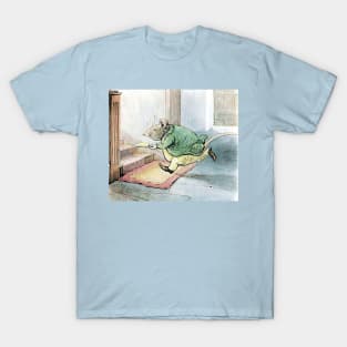 Rat Escaping with Butter - Tale of Samuel Whiskers - Beatrix Potter T-Shirt